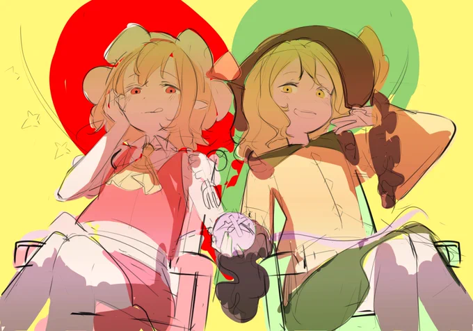 久しぶりにこいフラ描いたー!ラフはこんな感じでしょう 