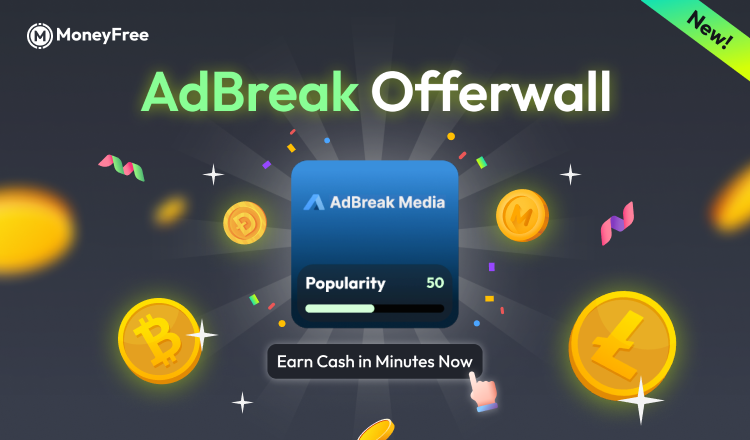 MoneyFree_app's tweet photo. <New AdBreak Offerwall is Now Live!>
Update your app today 🚀
Enjoy the new tasks and earning happily!! 

🎁 Get the MoneyFree latest version app: https://t.co/iG52wTdZcm
🎁 Invitation code: BeRich https://t.co/AInamBClHb