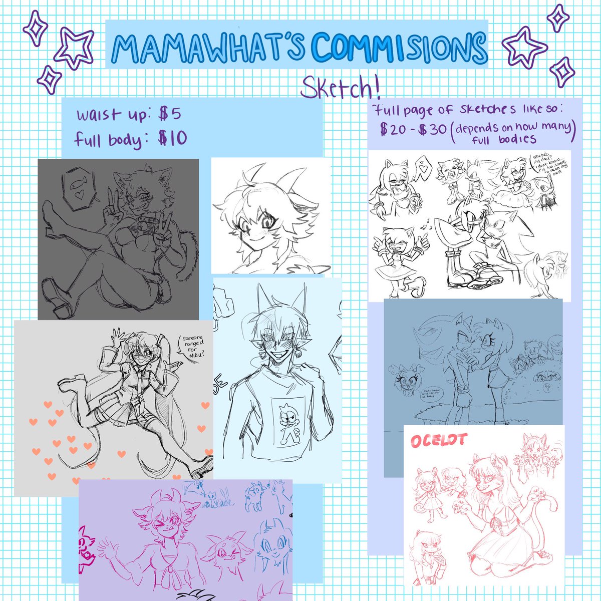 MochaPee_slay's tweet image. Hey guys I’m opening some 🚨emergency commissions!!🚨
I really need to take my dog to the vet so anything would really help thank you 😭💖