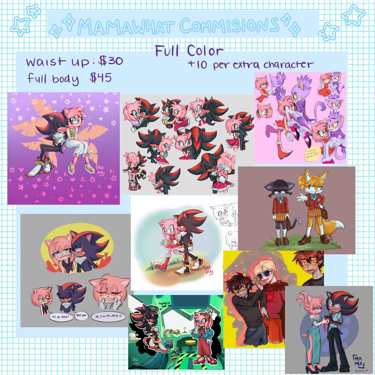 MochaPee_slay's tweet image. Hey guys I’m opening some 🚨emergency commissions!!🚨
I really need to take my dog to the vet so anything would really help thank you 😭💖