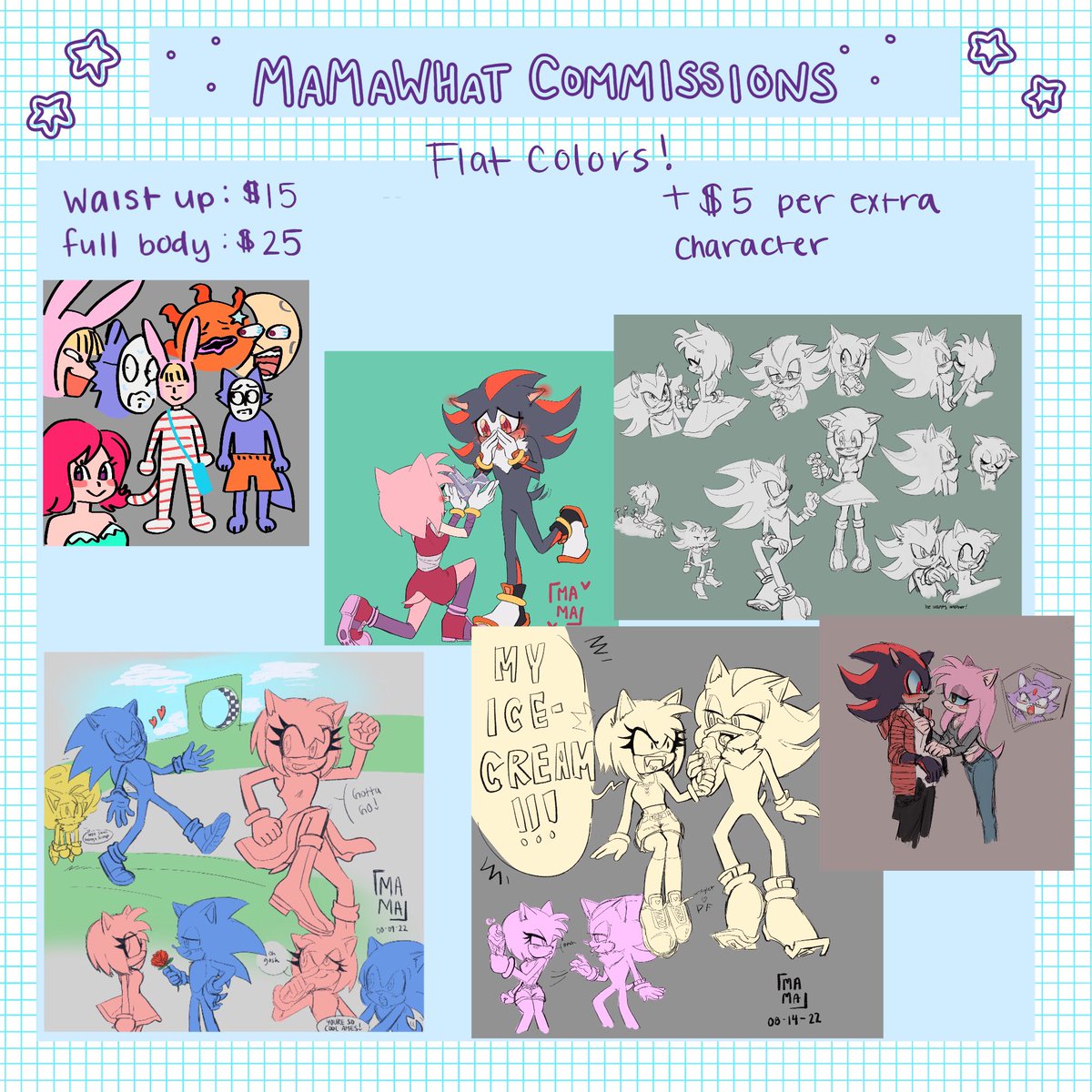 MochaPee_slay's tweet image. Hey guys I’m opening some 🚨emergency commissions!!🚨
I really need to take my dog to the vet so anything would really help thank you 😭💖