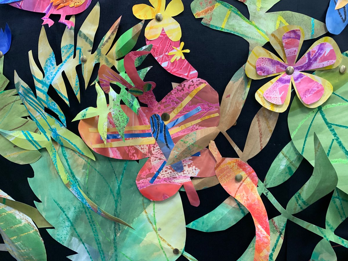 Look at this joyful display <a href="/yuvalzommer/">Yuval Zommer</a> <a href="/theartcriminal/">Susan M Coles</a>  Our Art&amp;Design PGDE students <a href="/MorayHouse/">Moray House School of Education and Sport</a> have been exploring pedagogy for younger learners and rediscovering the joy of play.