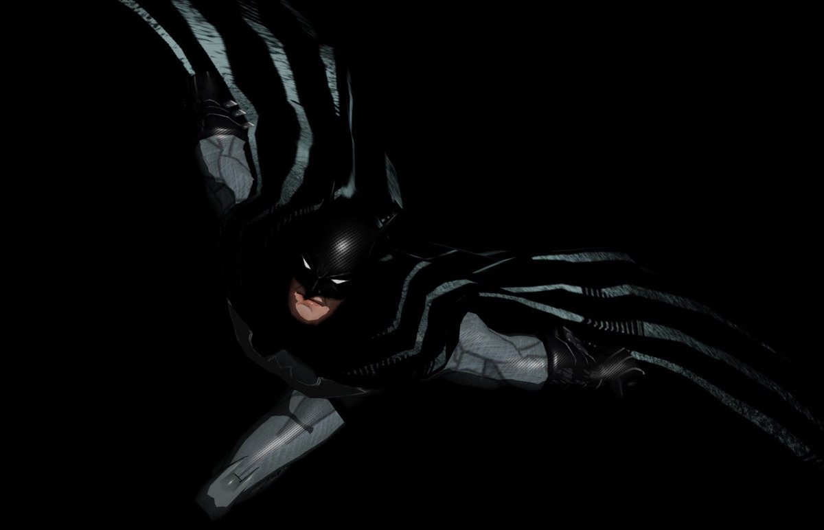 Dig into the dark #blender3d #batman #BatmanDay