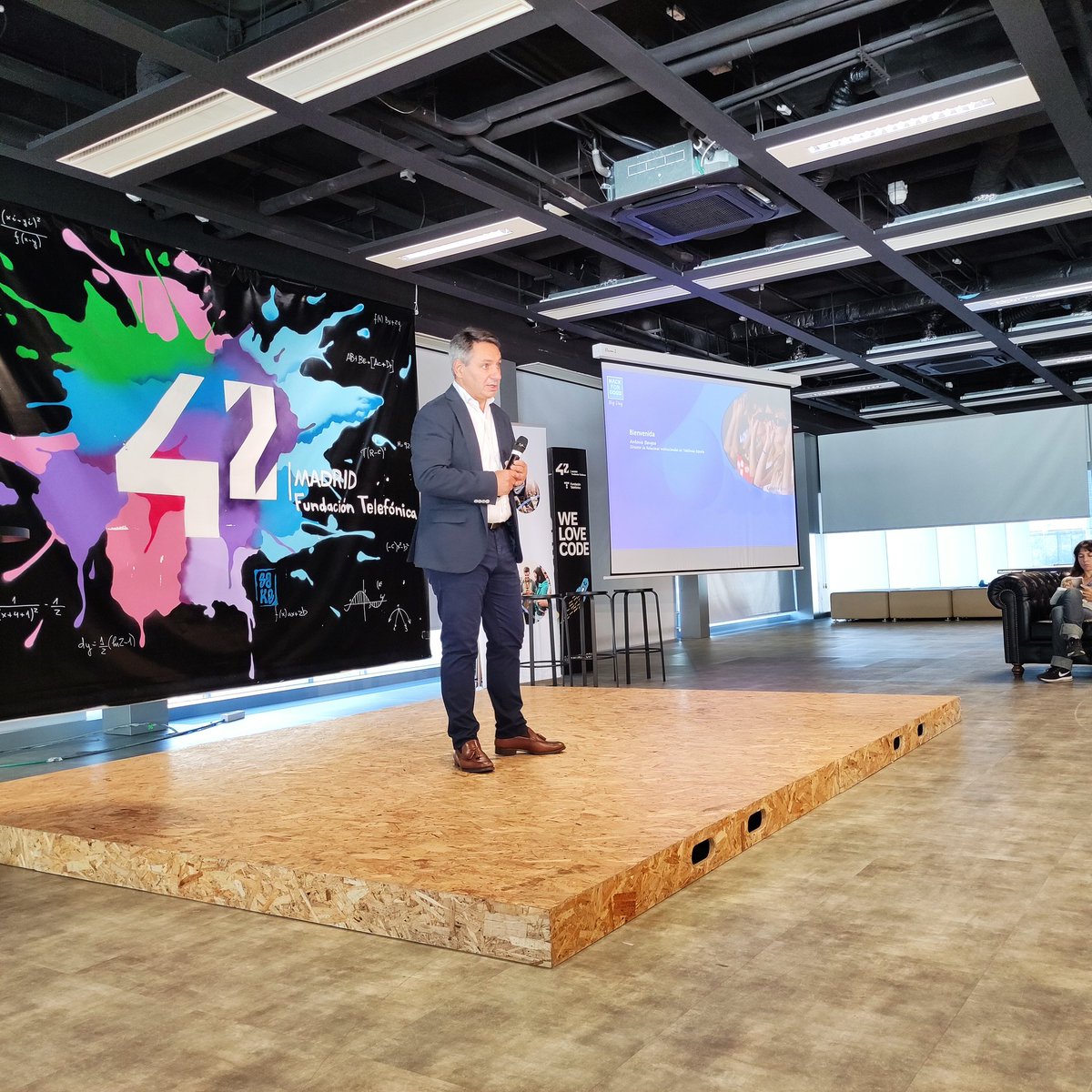 teresa_eh's tweet photo. Hoy hemos participado a la premiación final de #hack4good enhorabuena a tod@s por unos proyectos interesantes y bien presentados #catedrauc3mTelefonica @CatedrasTEF @EPS_UC3M @MPalomaD https://t.co/lRXEstck8X