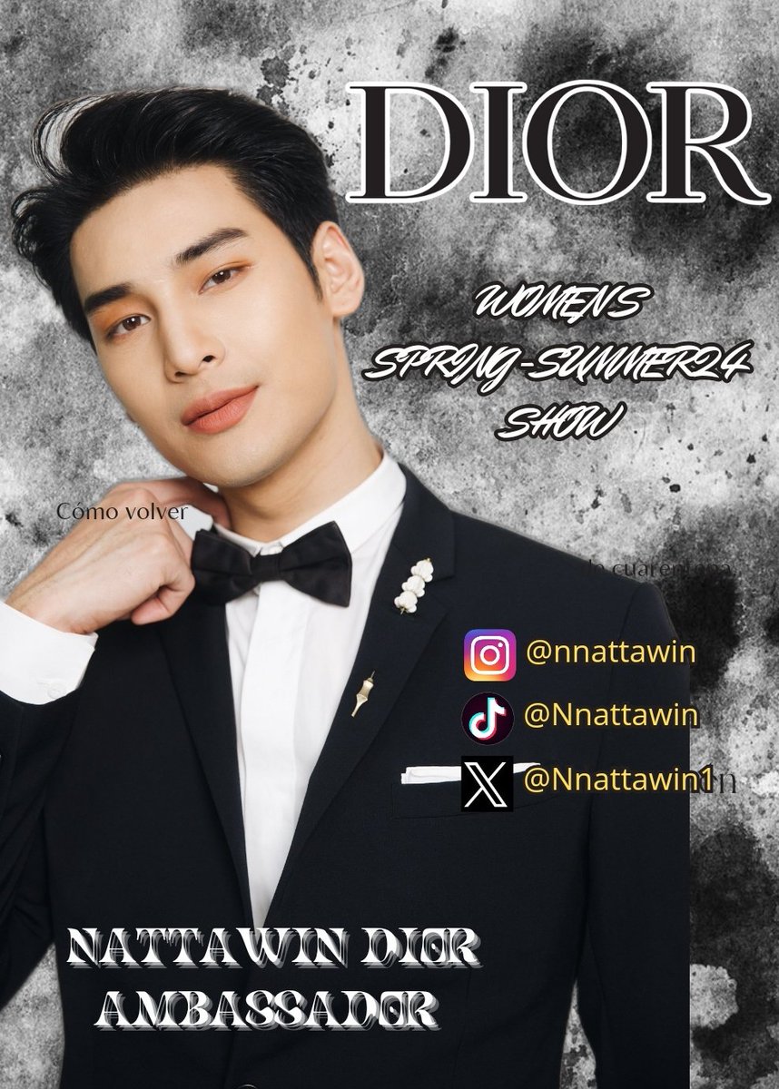 📢#apocolleagues You're already preparing your edits for the party on Instagram. 
Remember we have a big event coming up with Dior and we have to be ready to hit our goal both on Twitter with the trend and Instagram with the EMV ✨

#ApoDiorEdits #Nnattawin