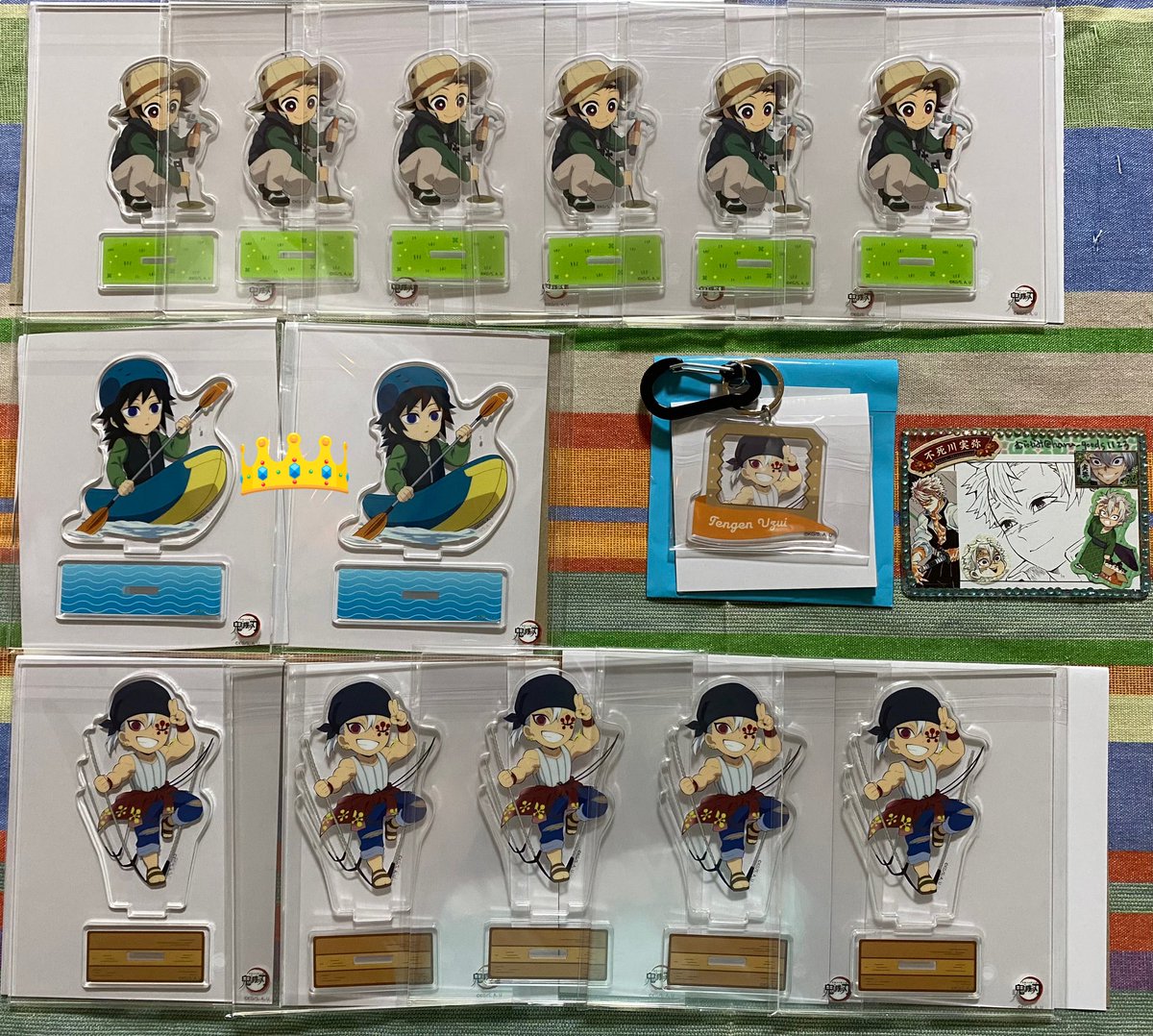 haru_goods1123's tweet photo. 【交換/譲渡】鬼滅の刃 マウンテンアクティビティ アクリルスタンド アクスタ マウンテン カラビナ チャーム ポストカード ポスカ

譲) 炭治郎・義勇・宇髄・伊黒・しのぶ・カナヲ・無一郎・悲鳴嶼・禰豆子・堕姫・善逸

求) ⛰ 同種 実弥 or 定価＋送料

検索からでもお気軽にお声かけください→ https://t.co/uLLSjHpOb0