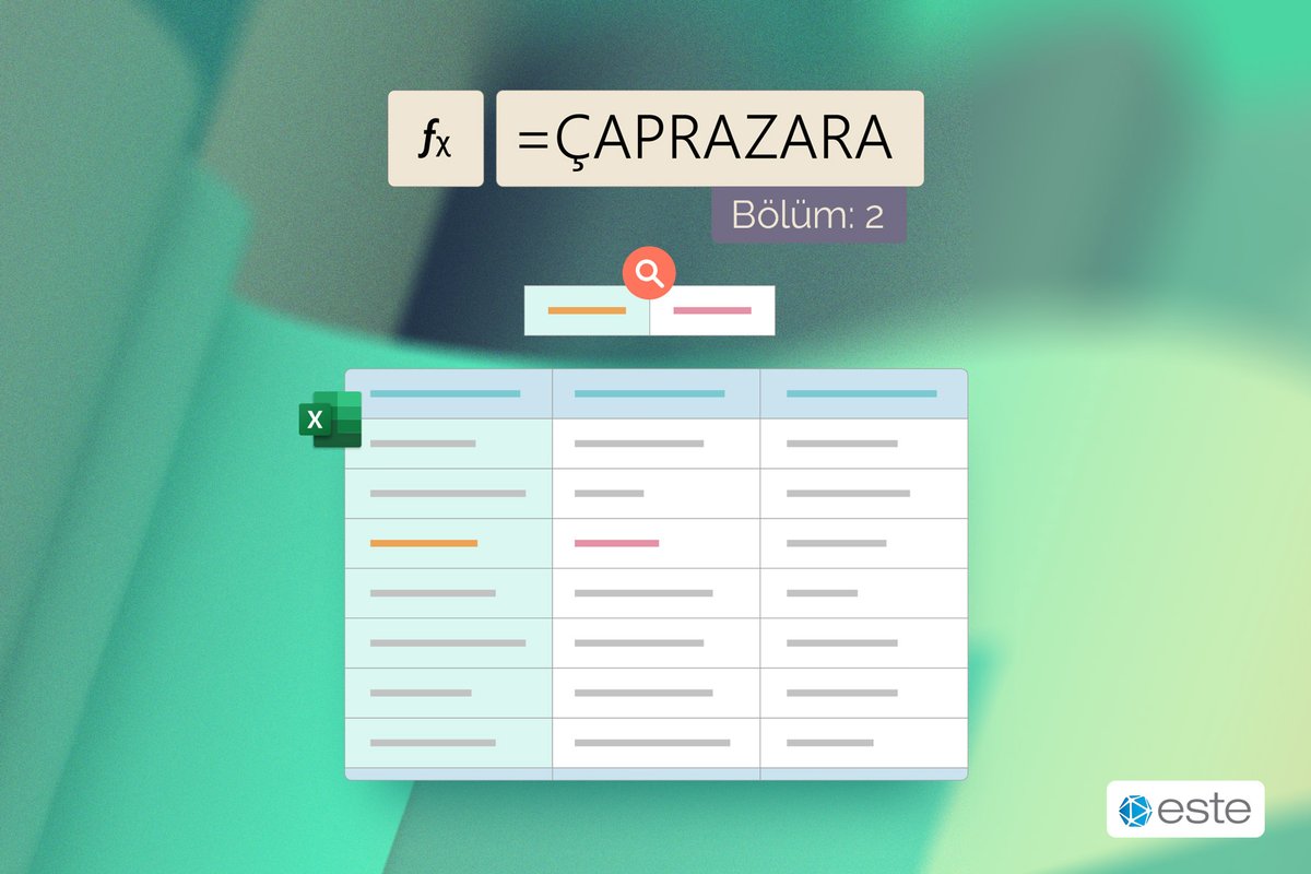 estebilisim's tweet image. Çaprazara, bir hedef değerine ulaşmak için gerekli olan giriş değişkenlerini bulmanıza yardımcı olur. ✅

Detaylı bilgi için yeni yazımız burada: 👉  estebilisim.com/blog/excel-cap…
.
.
.
#excel #çaprazara #mictosoft #microsoftoffice #microsoft365