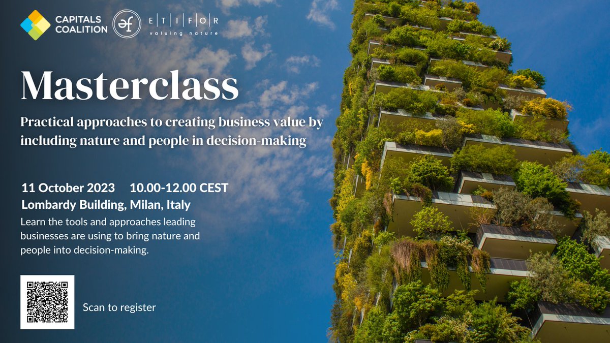 CapsCoalition's tweet photo. 📢 We're hosting a business masterclass with @ETIFOR
Join us on the sidelines of #EBNS, for an event to explore the tools being used by business to bring #nature & people into decision-making.
🗓️ 11 Oct, 10am CEST
📍 Palazzo Lombardia, Milan
➡️ Register https://t.co/uwBTmxYnMx https://t.co/s5RoYfedTI