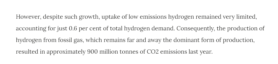 As <a href="/MLiebreich/">Michael Liebreich - @MLiebreich.bsky.social</a> has repeatedly warned, currently hydrogen is not really a low carbon industry at all. Low carbon hydrogen has a critical role to play in the net zero transition, but a hell of a lot of progress is needed very, very quickly.
