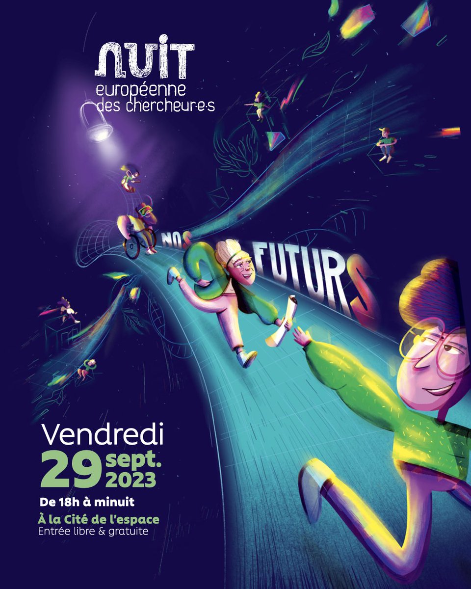 TRACES labo d'archéo SUSPENDU🦋 (@umr5608_traces) on Twitter photo Dans une semaine, c'est la #NuitChercheurs
Rendez vous toute la soirée autour de l'installation vidéo "Génération(s) archéo" et voyagez à travers l'histoire de l'archéologie
C'est porté par <a href="/Univ_Toulouse/">Université de Toulouse</a>, à la <a href="/CiteEspace/">Cité de l'espace</a>, le 29/09 de 18h à 00h
➡️traces.univ-tlse2.fr/accueil/agenda… Dans une semaine, c'est la #NuitChercheurs
Rendez vous toute la soirée autour de l'installation vidéo "Génération(s) archéo" et voyagez à travers l'histoire de l'archéologie
C'est porté par <a href="/Univ_Toulouse/">Université de Toulouse</a>, à la <a href="/CiteEspace/">Cité de l'espace</a>, le 29/09 de 18h à 00h
➡️traces.univ-tlse2.fr/accueil/agenda…