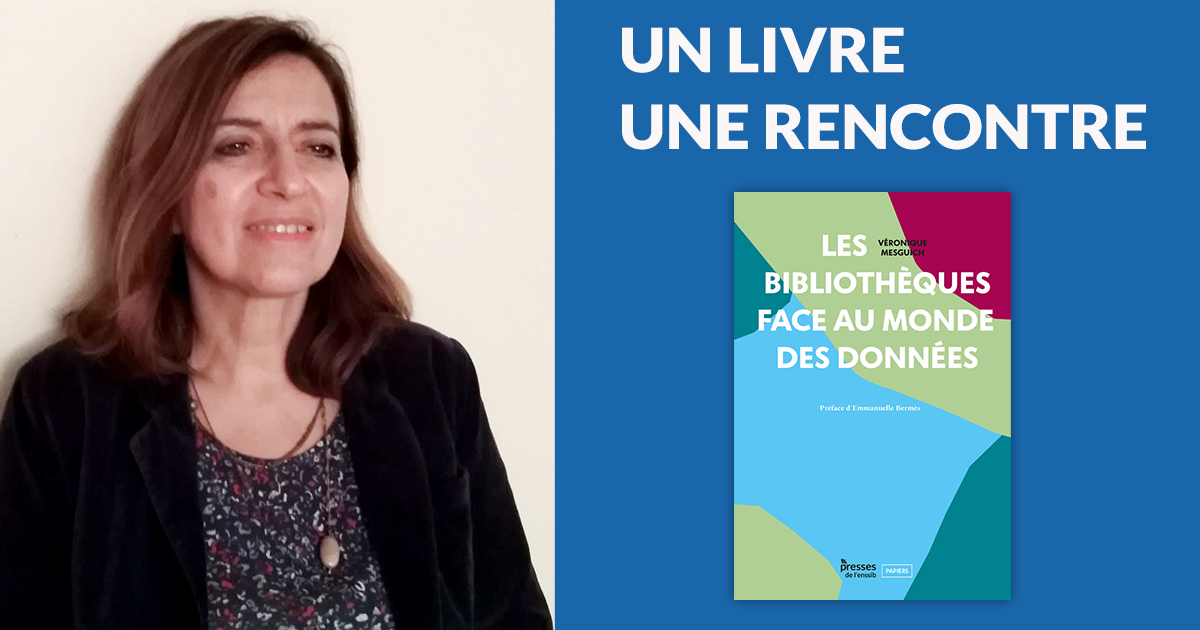 📖 Lancement "Les bibliothèques face au monde des données"

RDV @Enssib pour la soirée-débat en présence de Véronique Mesguich, autour de son ouvrage "Les Bibliothèques face au monde des #données".

🗓 5 octobre, 17h30
👉 Plus d'infos : presses.enssib.fr/actualites/lan…

#bibliotheque