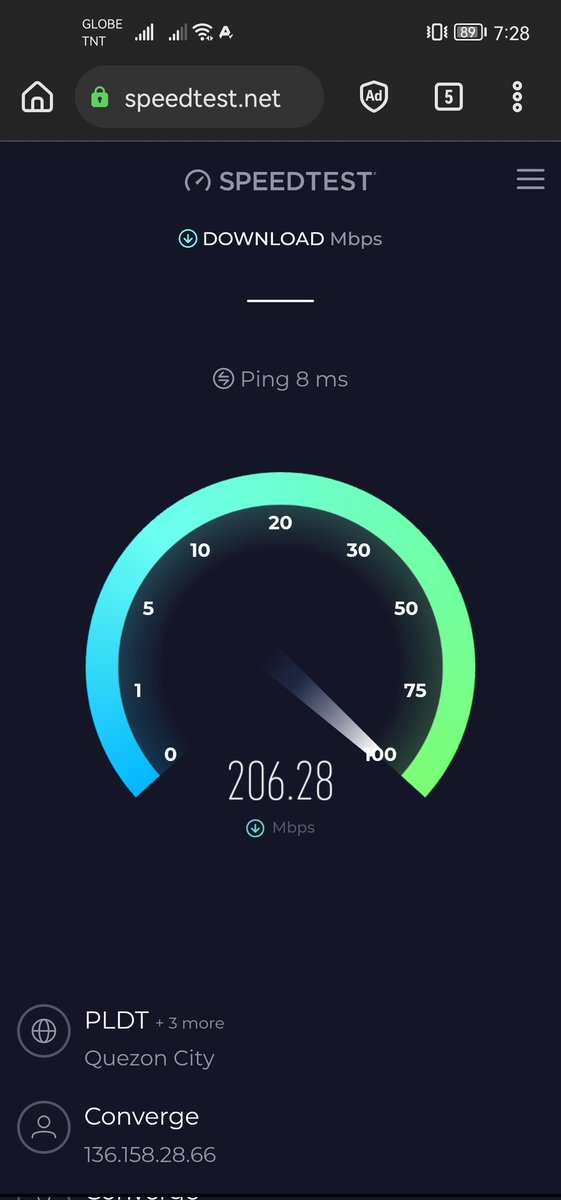 SimonFelonia's tweet image. #YanAngInternetSpeedTestChallenge #FlexYourSpeed