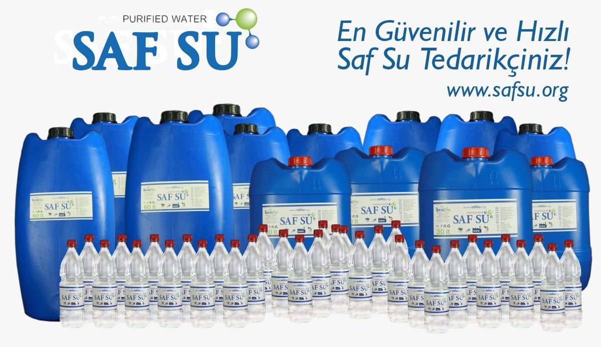 Safsu_Org's tweet photo. Saf Su Üreticisi ve Tedarikçisi!! 
https://t.co/gfONaZhvsm
0232 472 03 70

#safsu #purewater #purifiedwater
#demineralizesu
#safsufiyat #damıtma
#damıtılmışsu
#telerezyonsuyu #aküsuyu #güneşpaneliyıkama
#izmirsafsu #ultrasaf
#damıtıksu #distilesu
#distilizasyon https://t.co/BG8RxMQp5d