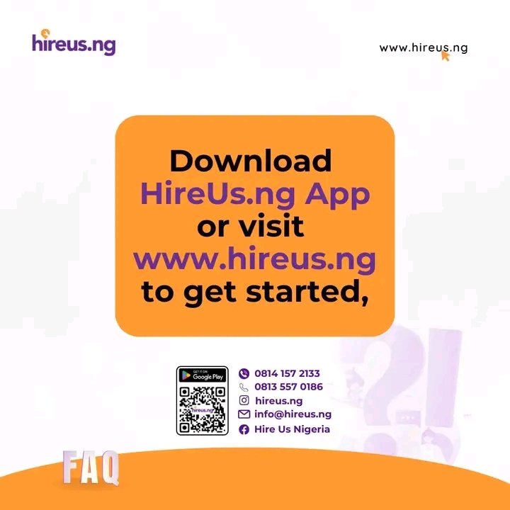 hireusNG's tweet photo. What's the best way to reach a client who has just booked my service on https://t.co/IRq5JuVZqA ?

Read the flyer for more details 👇😄

PS: Got questions for us? Use the comments please.
#rema #BurnaBoy
#nigerianpolice #udemy https://t.co/IaoEjy7Ta2