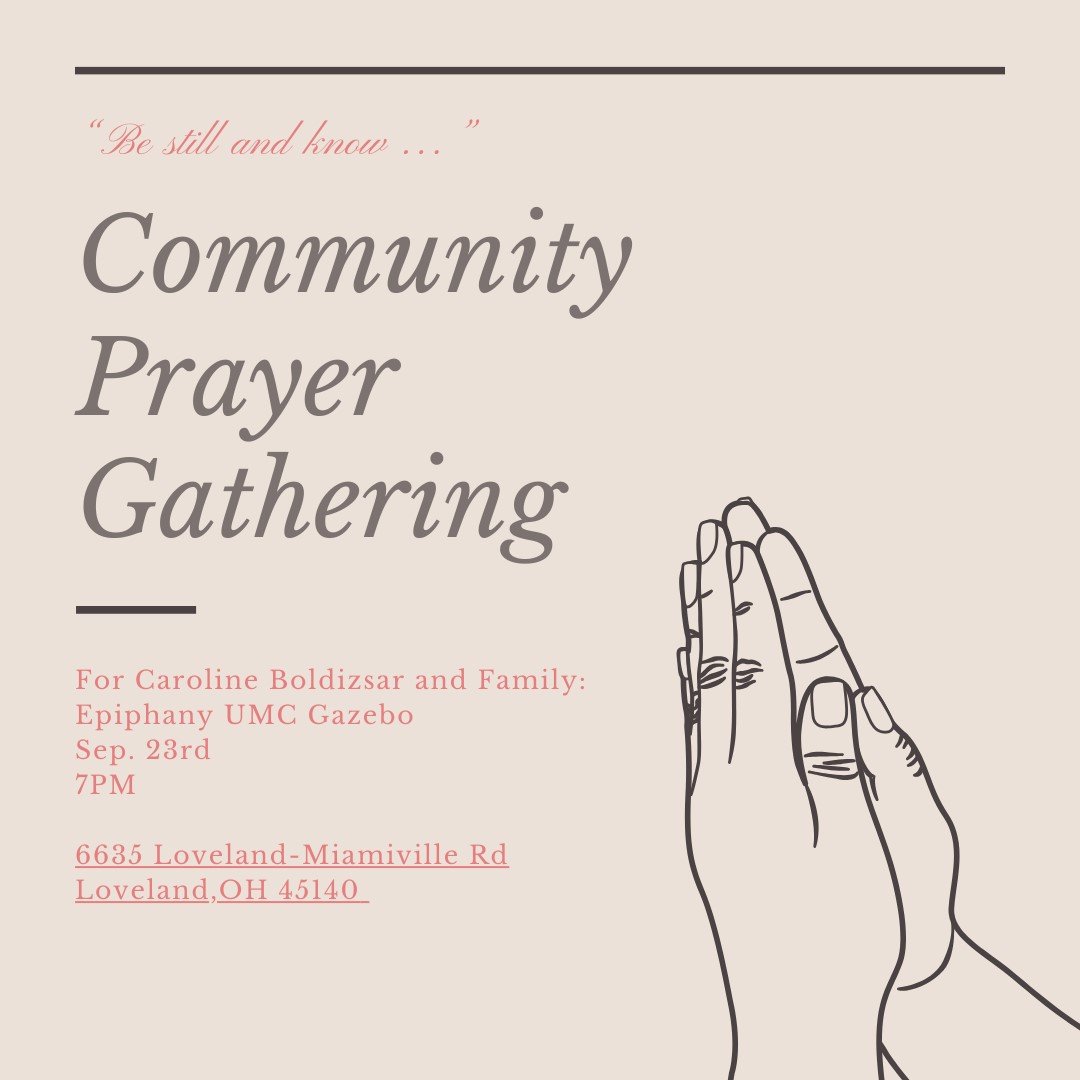 Community Prayer Gathering on Saturday for Caroline Boldizsar and family lovelandmagazine.com/community-pray… via <a href="/lovelandmagazin/">Loveland Magazine</a>