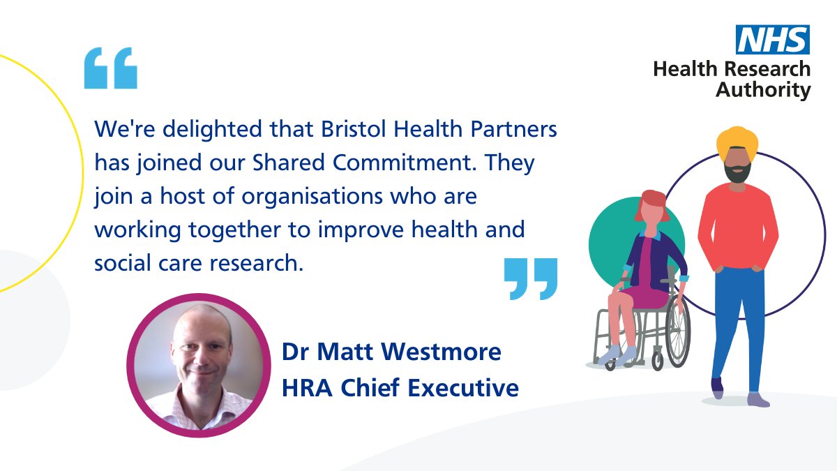 HRA_Latest's tweet image. We're delighted to announce that @BristolHealthP has signed up to our #SharedCommitment to #PublicInvolvement today. 🎉

Our #SharedCommitment aims to drive up standards by improving the quality of public involvement across the health and research sector.

(1/2)