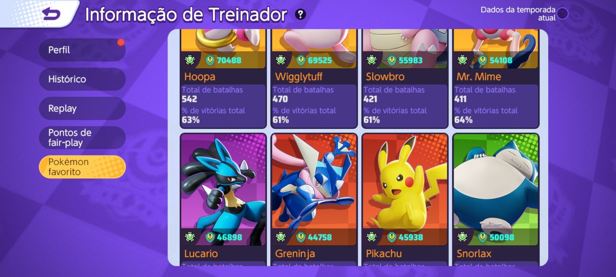 17 verdinhas (dodrio e mew tb)
Nenhuma azul

Não tenho esse mono