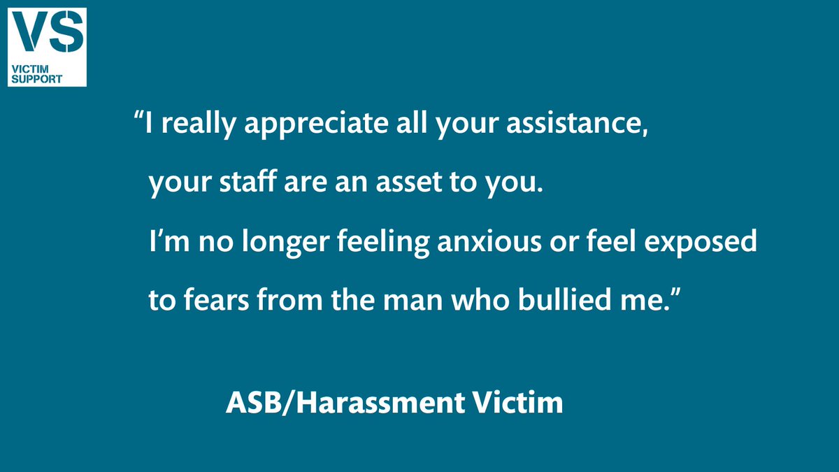 VS_Humberside's tweet photo. As we approach the end of #HappinessAtWorkWeek, we wanted to share a quote from a service user. It's great to receive such positive feedback, knowing that we've helped and made a difference.
#FridayFeedback #VictimSupport #AnyTimeSupport
#Humberside #HereForYou https://t.co/GLgifV5T1e
