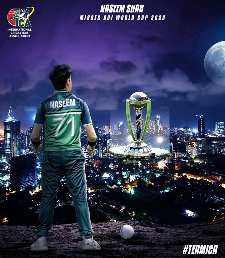 faisal63828's tweet photo. 🏏 Sad to hear about @iNaseemShah's injury setback. 🙁 Wishing him a speedy recovery and hoping to see him back in action soon! 💪👏 #NaseemShah #Cricket #GetWellSoon #BabarAzam𓃵 #WCsquad #PakistanCricket #Pakistansquad #WorldCupAnthem #WorldCup2023 https://t.co/p4K5Xdm1VS