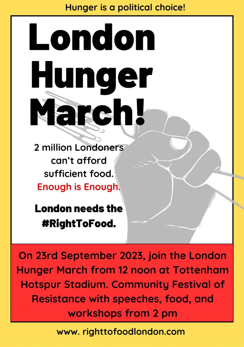 Right To Food London tweet media