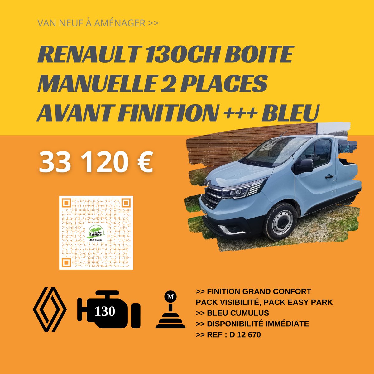 Renault Trafic 3 Grand Confort 2 places - Van Mania