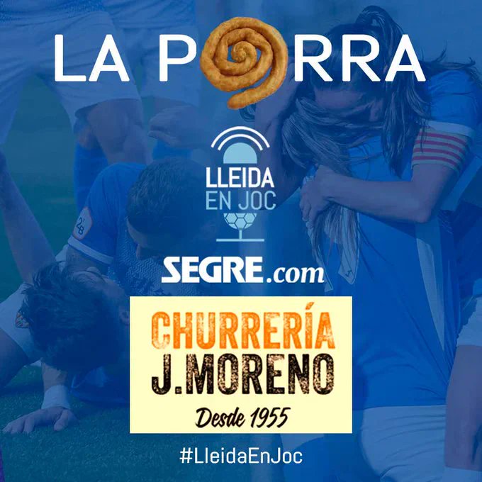 SEGREcom's tweet photo. ‼️ Ja pots participar a LA PORRA de #LleidaEnJoc

🎲 Apunta el resultat del @FCJMollerussa - @CPSanCristobal i el @SalvarLleidaEsp - @AtcoSaguntino de diumenge!

☕️ En joc una ració de PORRES AMB XOCOLATA a la #ChurreríaMoreno

👇 INSTRUCCIONS: Fes RT i apunta el teu resultat ✏️ https://t.co/IhhjUV6yHJ