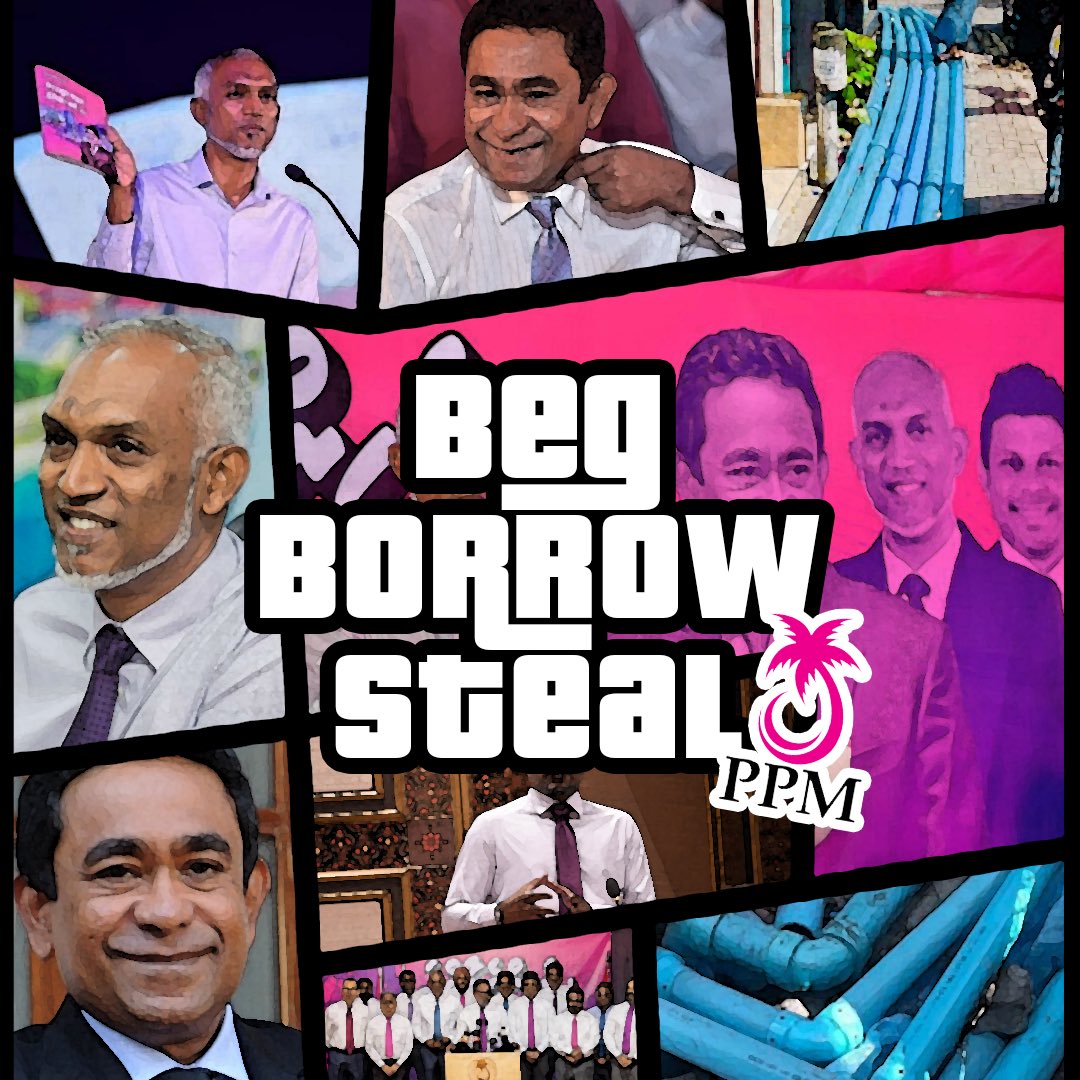 PVC_Muizzu's tweet photo. Have a happy Friday and remember “#MuizzuNoonGotheh” 🫵🏽 https://t.co/hTZy4bAX0x