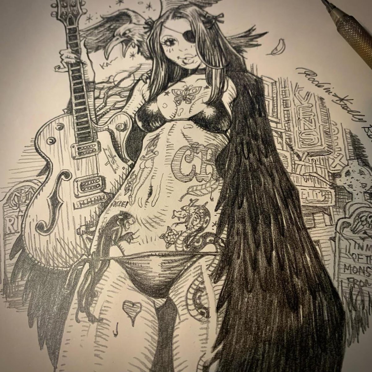 pk6120's tweet photo. CopperRavens x RockinjellyBean
カッパーレイブンス13周年T 
御予約承ります！
世界的イラストレーターの
RockinjellyBean氏のデザインでついに！
価格は¥4,500- です
ボディは4色からお選びください。
サイズは160〜XXL まで？
ご注文、お問い合わせは#CopperRavens まで！ https://t.co/qfwiUdIUqF