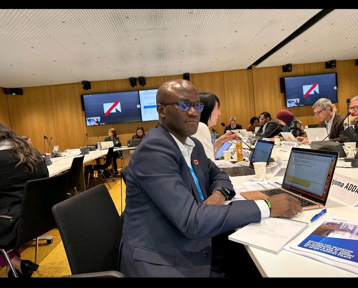 The President, @Hep_Alliance and Executive Director, @cfidtaraba23, Danjuma K. Adda,  talks on 'Remembering the faces behind the numbers – person-centered prevention and care' at the UN Group of Friends to Eliminate Hepatitis.
 vimeo.com/event/3706658 
 
#PersonCenteredCare