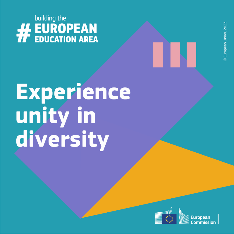EUErasmusPlus's tweet photo. 🌍🎓Diversity and unity are at the heart of the #EuropeanEducationArea.

It offers a unique, multicultural learning experience that goes beyond borders.

Ready to embark on an enriching journey to grow and enhance your talent?