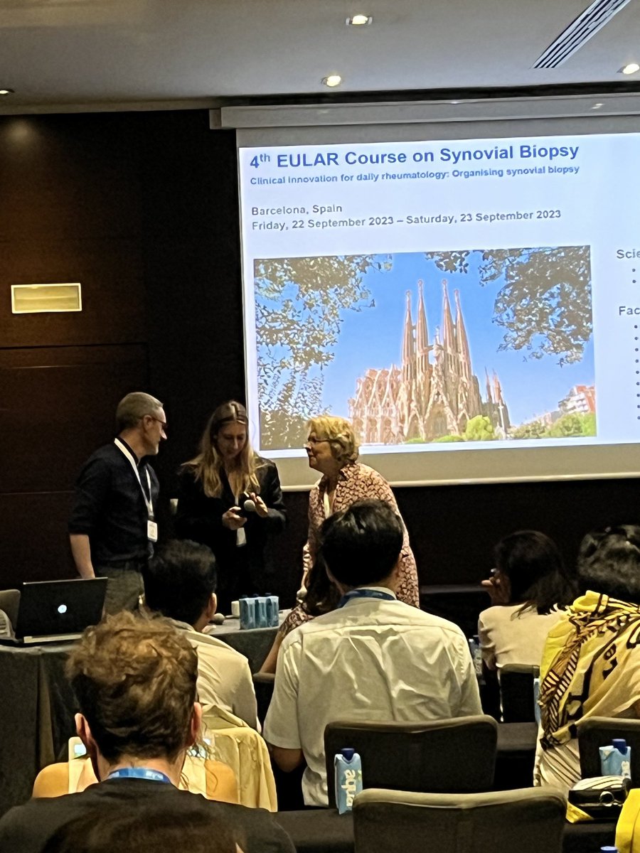 Mark Maybury (@mark_mayburyesp) on Twitter photo Start of 4th EULAR synovial biopsy course in Barcelona- looking forward to an interesting 2-days with some excellent speakers and experts in this field with a mix of theory and practice. <a href="/eular_org/">EULAR</a> <a href="/a_filer/">Andrew Filer</a> <a href="/AurelieRheumo/">Aurelie Najm</a> <a href="/RRG_Birmingham/">Birmingham Rheumatology Research Group</a> Start of 4th EULAR synovial biopsy course in Barcelona- looking forward to an interesting 2-days with some excellent speakers and experts in this field with a mix of theory and practice. <a href="/eular_org/">EULAR</a> <a href="/a_filer/">Andrew Filer</a> <a href="/AurelieRheumo/">Aurelie Najm</a> <a href="/RRG_Birmingham/">Birmingham Rheumatology Research Group</a>