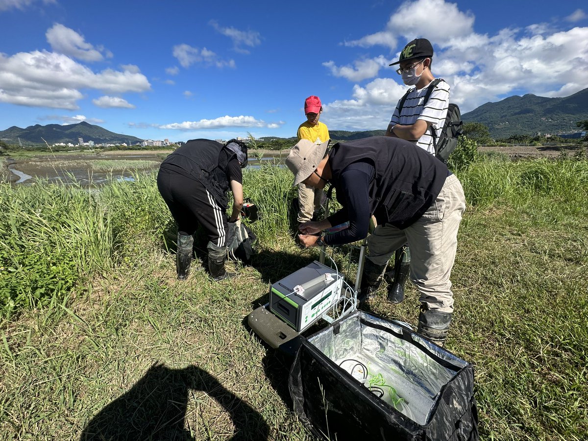HaoChiLin1's tweet photo. Monitoring GHG in Shezi constructed wetland https://t.co/tnMU10unuT