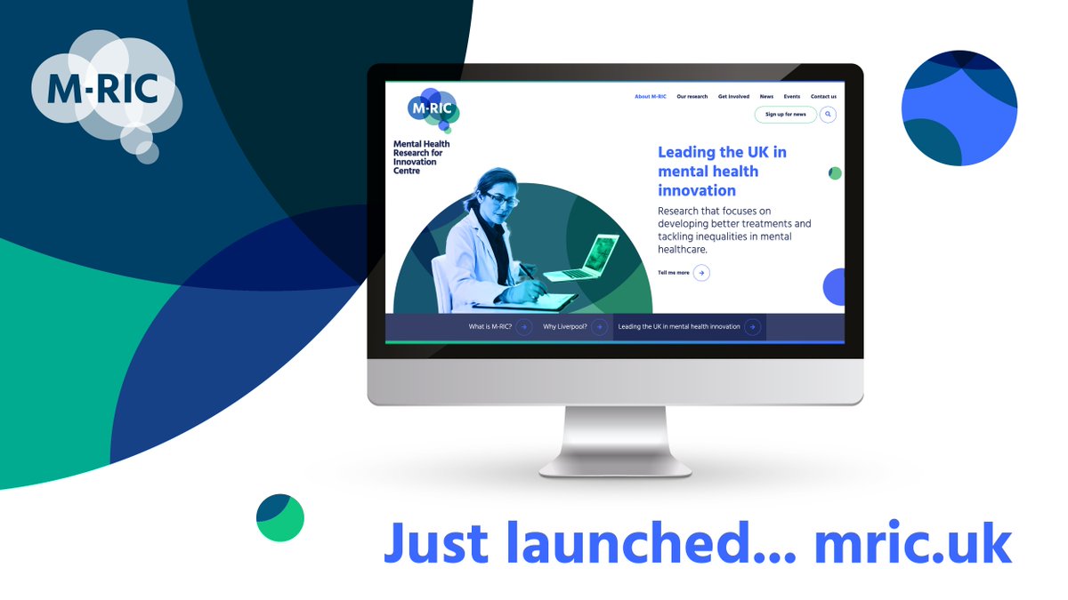 We have launched a new website - mric.uk. 

Learn more about our exciting research plans and how service users, healthcare staff, academics and others can get involved. #research
