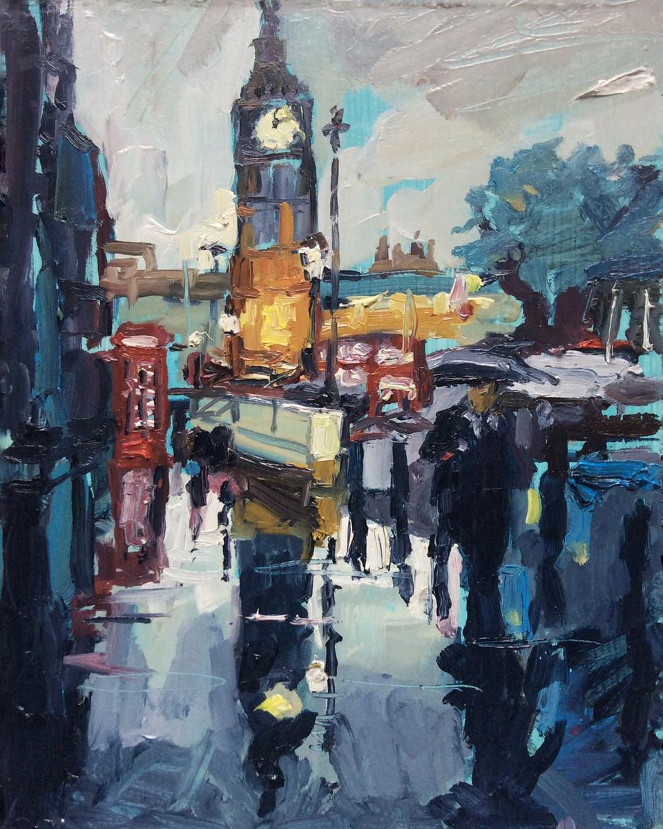 “Rainy Day London”, 15X20cm.

#interiordesign #designerart #artist #artoftheday #inspiration