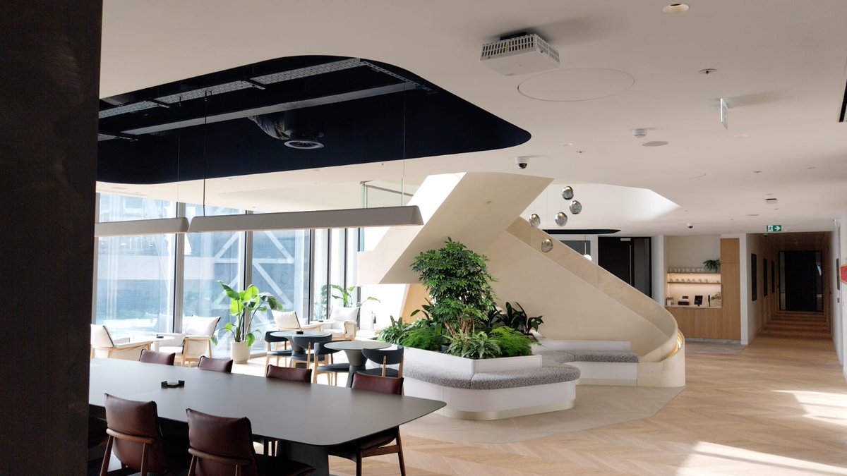 AcousticPlaster's tweet photo. Pacy &amp; Wheatley recently finished a project installing Rockfon Mono acoustic at 22 Bishopsgate in London. The building, also referred to as Twenytwo, is the second-tallest skyscraper in the city. 

#loveconstruction #acoustics #Rockfon https://t.co/U4P0gIH86J