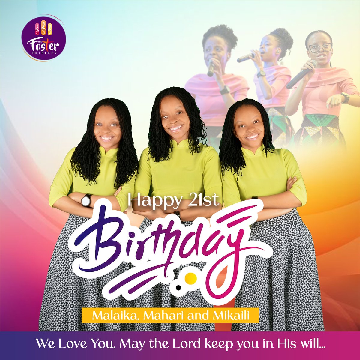 fostertriplets's tweet photo. As parents, we cannot fully express how proud we are of these 3 ladies. You have not only made us proud, but so many others who have journeyed with you, whether from the inception of your ministry or just recently found you. 

Remain humble at the foot of the cross. https://t.co/usRqUz5cQU