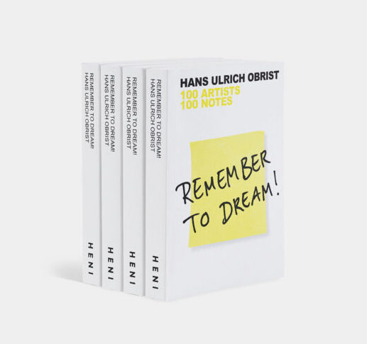 Huzzah to a book made by two of my favourite people, 100 Artists 100 Notes, edited by Hans Ulrich Obrist and designed by Irma Boom.
<a href="/HUObrist/">Hans Ulrich Obrist</a> 
<a href="/irma_boom/">Irma Boom</a> 
#booksdofurnisharoom