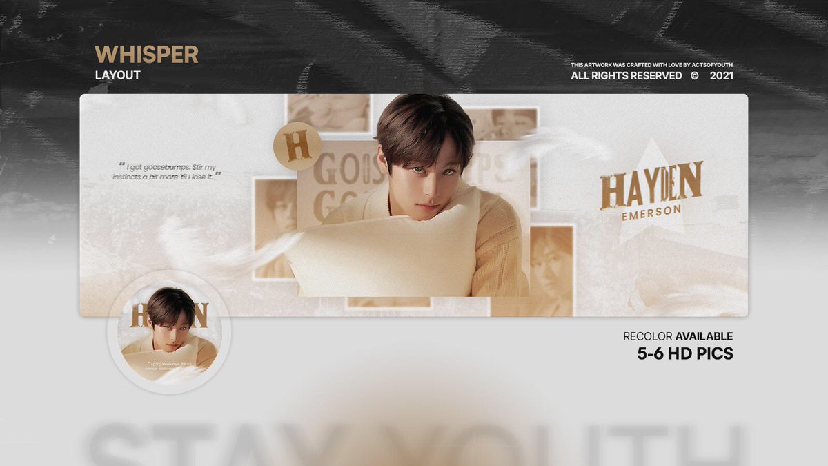 calianyaw's tweet photo. ⠀
Repost ini kalau mau layout 'WHISPER' dari kak @.ActsofYouth.
⠀ https://t.co/jtiU793p9c