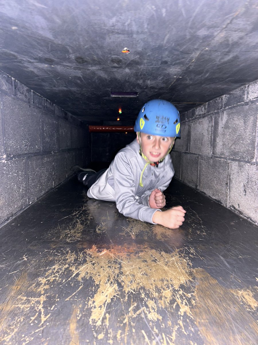 Year6TSP's tweet photo. The one everyone’s been excited for Cave time !!! Loved playing games especially among us #ValleyGroup https://t.co/6ga6woftXH