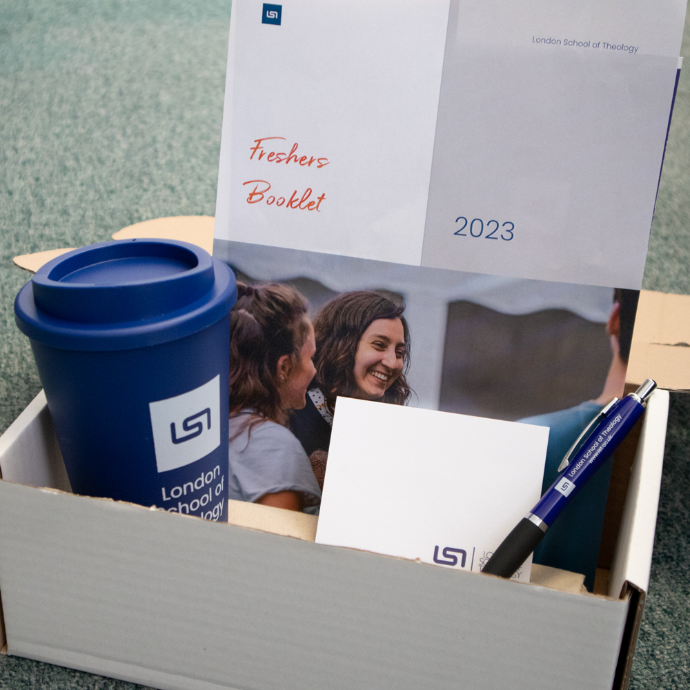 LSTheology's tweet image. Here&apos;s another little sneak peak inside for Freshers Week! All students joining us next week will be receiving a few goodies - including our brand new thermos mug, and some useful bits like postits and a pen! (All in a handy tote bag, rather than a box, though!)

#Freshers2023