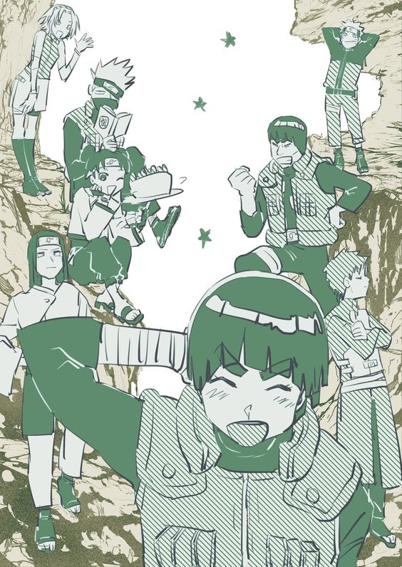 FancyGuiselle's tweet photo. Ayer hace 24 años inició #Naruto, y aunque yo lo vi hace muy poquito, creo que es uno de los animés que, a pesar del llanto, me han dejado el corazón calientito. Y hoy  vengo a rendir homenaje al mejor personaje de la historia y el que debió haber sido protagonista: ROCK LEE 💜🧵 https://t.co/XJcMedPilV