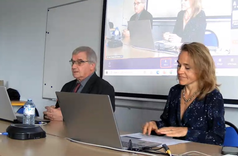 Lancement de la JMM sur la pluridisciplinarité par les professeurs Paul Frimat et Sophie Fantoni-Quinton : on parle des délégations de tâches, sujet d'actualité pour les équipes de santé au travail. 🤓🤓🤓