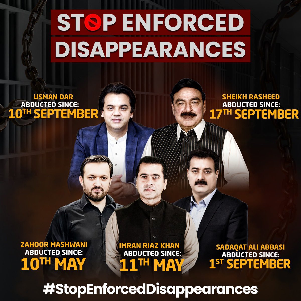 #StopEnforcedDisappearances