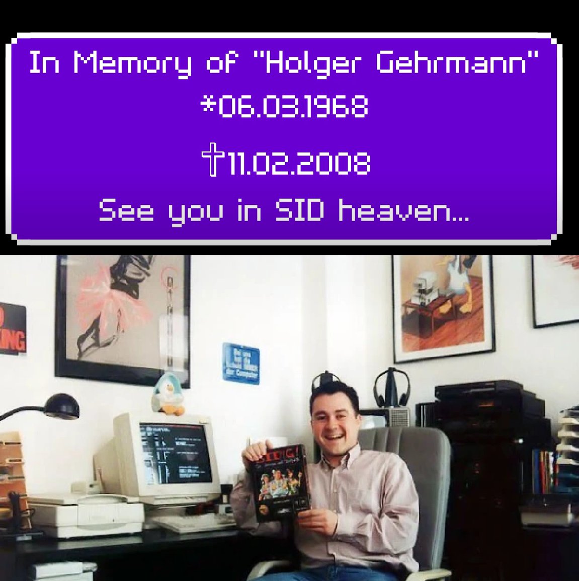 Nordischsound's tweet photo. https://t.co/EmvOJLBC3J This Input64 Intro was not on Youtube so far, so I've uploaded it by myself. The music was composed by Holger Gehrmann.He (and others) established my love for C64 music.

Unfortunately, Holger passed away in 2008. 
#RIP #C64 #chiptune #input64 #Commodore https://t.co/LCq9P9h0rA