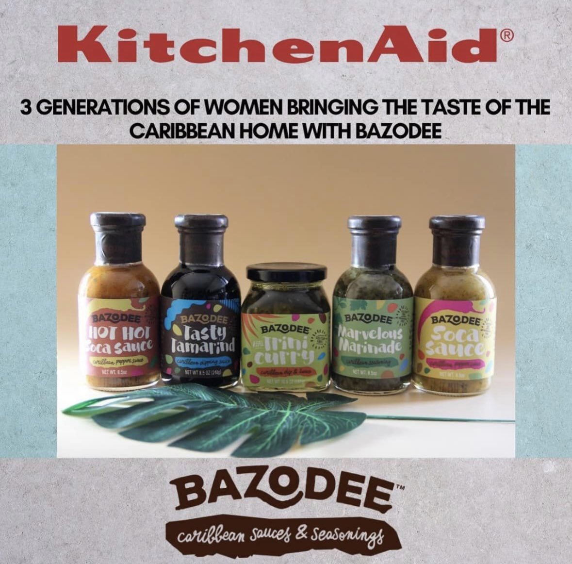 SocialWisePR's tweet image. #timelapsetuesday to this amazing piece by KitchenAid! 

Debra Sandler, CEO of @BazodeeFoods , shares the significance behind 3 generations of women coming together to share their family traditions through Bazodee. 
stories.kitchenaid.com/article/the-wo…

#socialwise #berecognized #berelevant