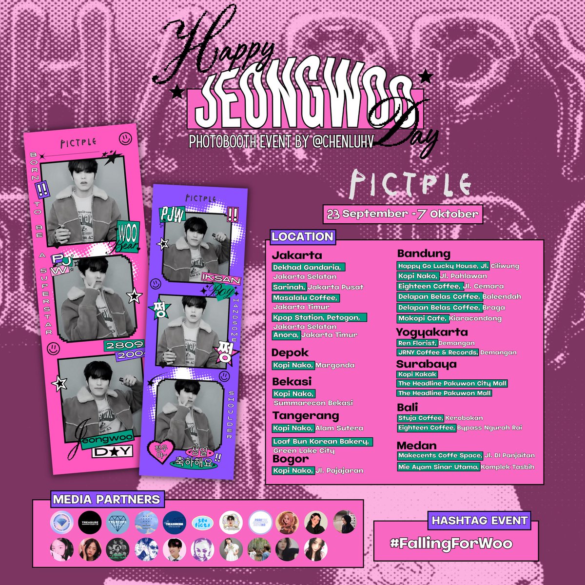 JOLIEVOIR's tweet photo. ʚ♡ HAPPY JEONGWOO DAY! ♡ɞ
park jeongwoo photobooth event by @chenluhv

🗓️ : 23, 24 september - 7 oktober 2023
📍: all pictple, snaplab &amp; https://t.co/8oGTW03qDz booth

kindly tag @chenluhv and use the hashtag #FallingForWoo if you use this frame ♡! https://t.co/dX0wMf7Usq
