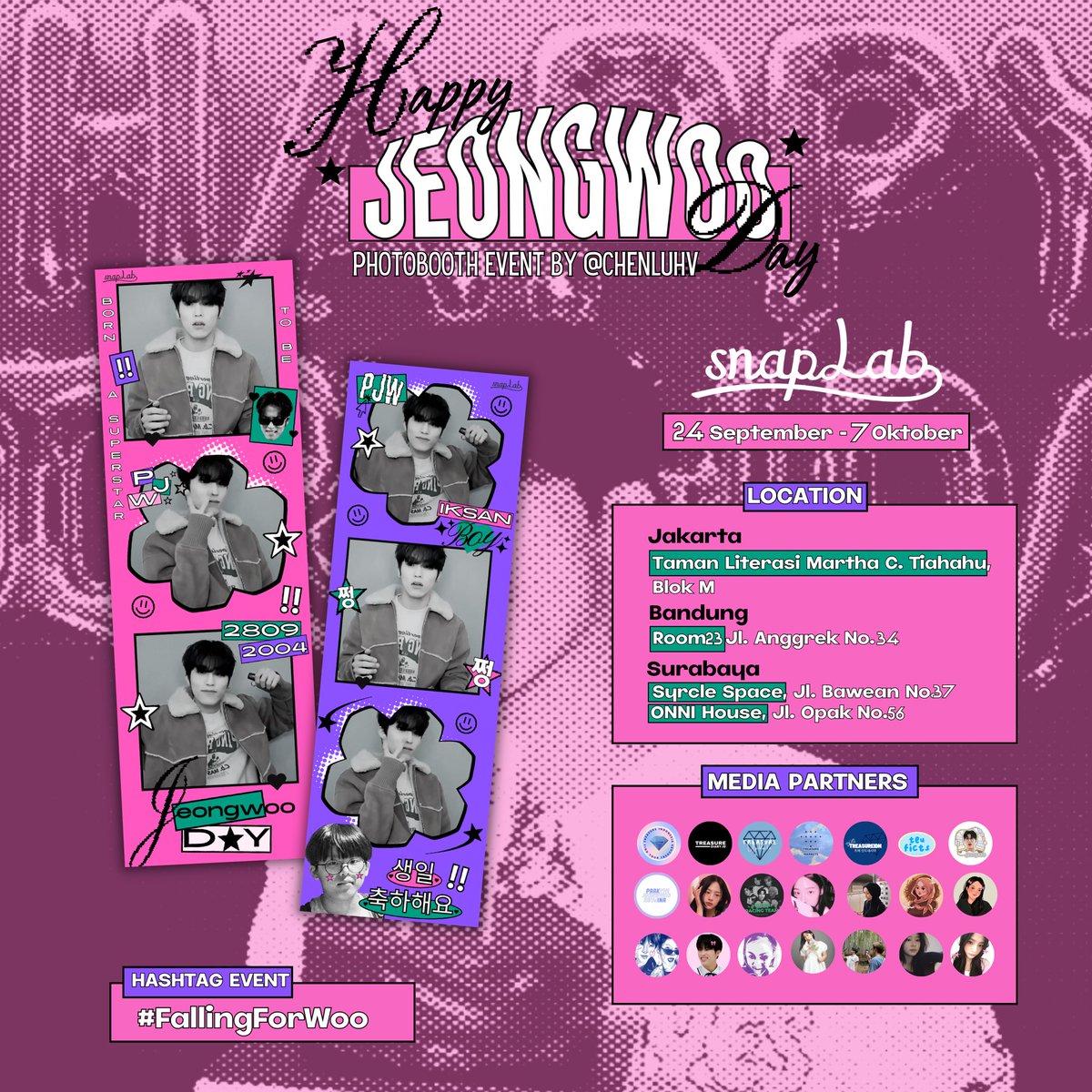 JOLIEVOIR's tweet photo. ʚ♡ HAPPY JEONGWOO DAY! ♡ɞ
park jeongwoo photobooth event by @chenluhv

🗓️ : 23, 24 september - 7 oktober 2023
📍: all pictple, snaplab &amp; https://t.co/8oGTW03qDz booth

kindly tag @chenluhv and use the hashtag #FallingForWoo if you use this frame ♡! https://t.co/dX0wMf7Usq