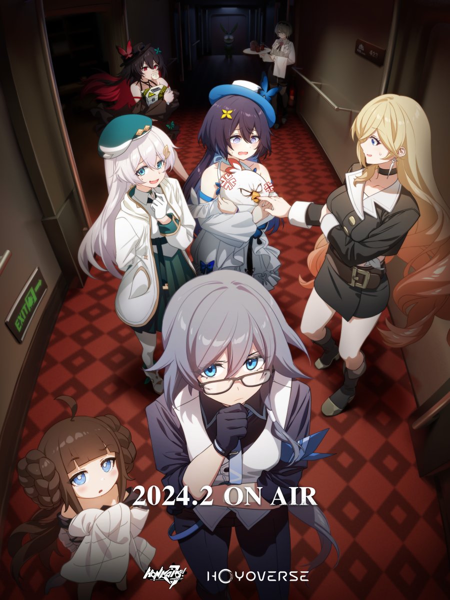 HonkaiImpact3rd's tweet photo. Honkai Impact 3rd New Special Animated Short First Look! 

Why is it that during what should be a leisurely holiday trip, we keep hearing those odd, faint sounds in the dead of night?
Perfect alibis and peculiar locked-room thefts — what's about to unravel...?

#HonkaiImpact3rd https://t.co/GdoahL47Ng