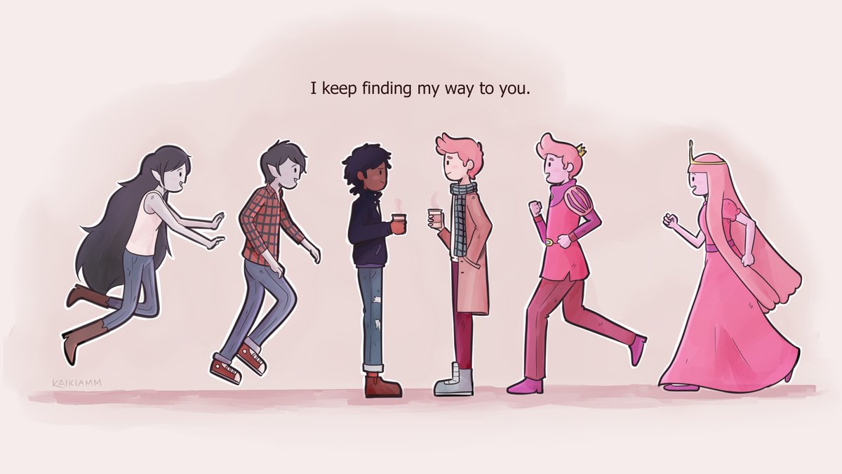 kaikiamm's tweet photo. No matter what universe they are in, they will still find their way to each other

--
#FionnaandCake #adventuretime #bubbline #gumlee #artph https://t.co/CvgMiyexyp