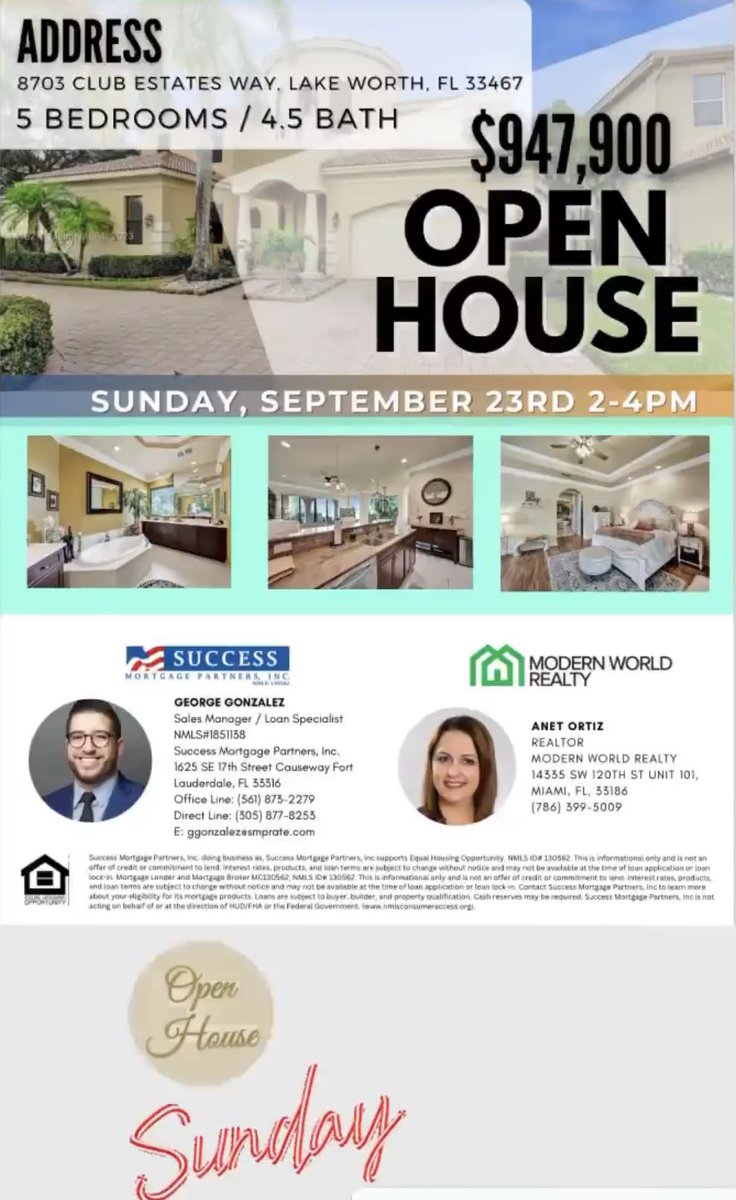 CJCornett's tweet photo. 👉Please Share with all your friends👈

Do you know of anyone Looking 👀 for a Home 🏠 on the East Coast of Florida?  Tell them to set their DVR on recording they can catch the football 🏈 games after looking at this Fabulous Home in Lake Worth Florida‼️

♦️Open this Sunday ♦️ https://t.co/QQxjxXLMmS